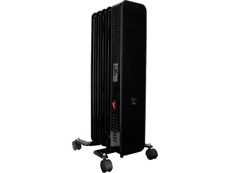 Voltman-radiateur mobile bain d'huile cosyoil 1000w - façade verre trempé - voltman  - Conforama A