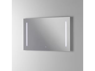 Miroir de salle de bain led tactile réversible lens