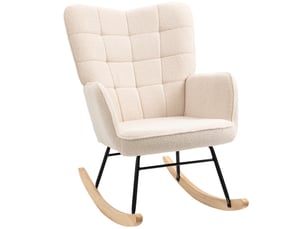 Fauteuil fixe WISHDOR Coton / Polyester beige