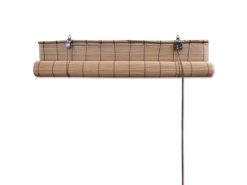  Store enrouleur, store roulant bambou marron 140x160 cm cf47244  - Conforama E