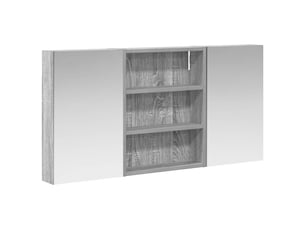 Ensemble de meubles de salle de bain 3 pcs 100x10.5x50 cm shl7858