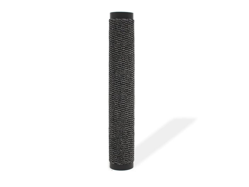  Tapis de porte, paillasson rectangulaire 60 x 90 cm anthracite  - Conforama B