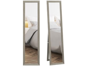 Miroir rectangulaire à poser coloris multicolore <strong></strong> <strong></strong> - 37 cm x 3.8 cm