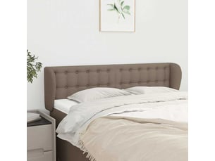 Tete de lit A poser largeur 147 cm   taupe