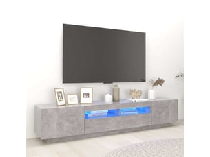 Meuble tv coloris gris 200 cm <strong></strong> <strong></strong>
