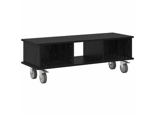 Meuble tv coloris noir 100 cm <strong></strong>  <strong></strong>
