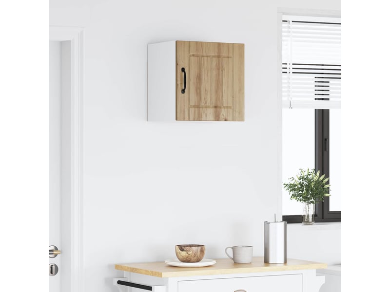  Meuble mural de cuisine, armoire de cuisine chêne artisanal 40x31x40cm shl5162  - Conforama D