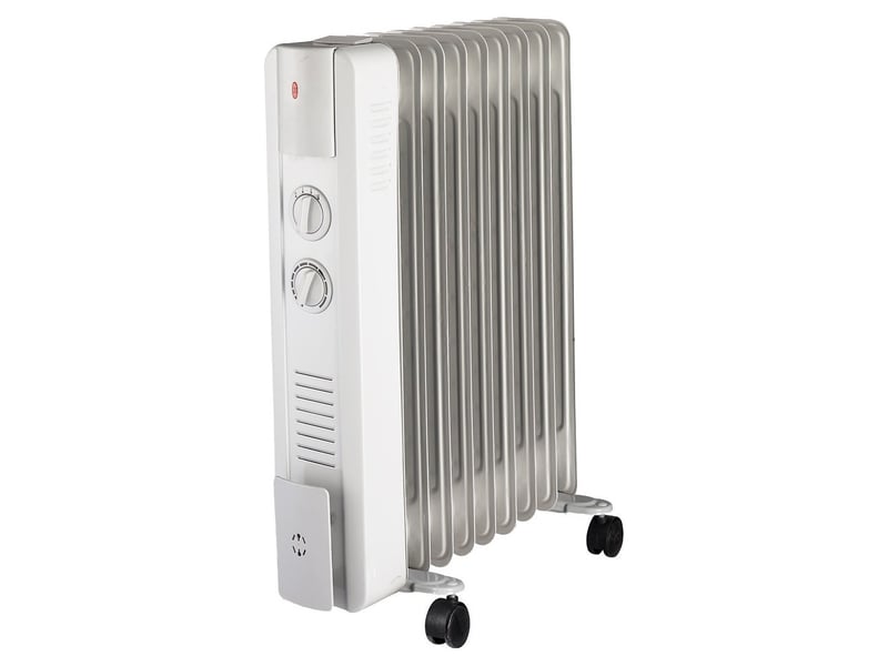 Radiateur bain d'huile 9 éléments 2000w ypsos - Conforama A