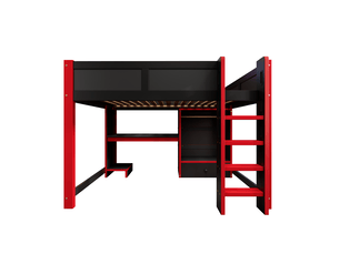 Lit mezzanine 140x200 cm <strong></strong>  <strong></strong> coloris bicolore