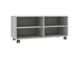 Meuble tv coloris gris 90 cm <strong></strong>  <strong></strong>