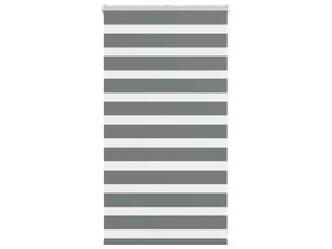 Store zèbre, store de fenêtre gris foncé largeur du tissu 85,9 cm polyester cf48631
