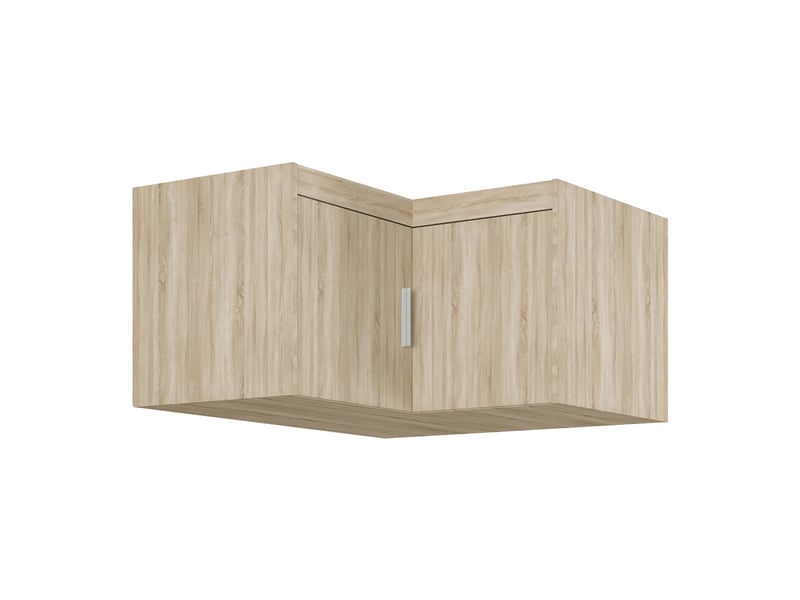  Surmeuble d’angle storicos chêne sonoma 98x55x98 cm Storicos - Conforama A