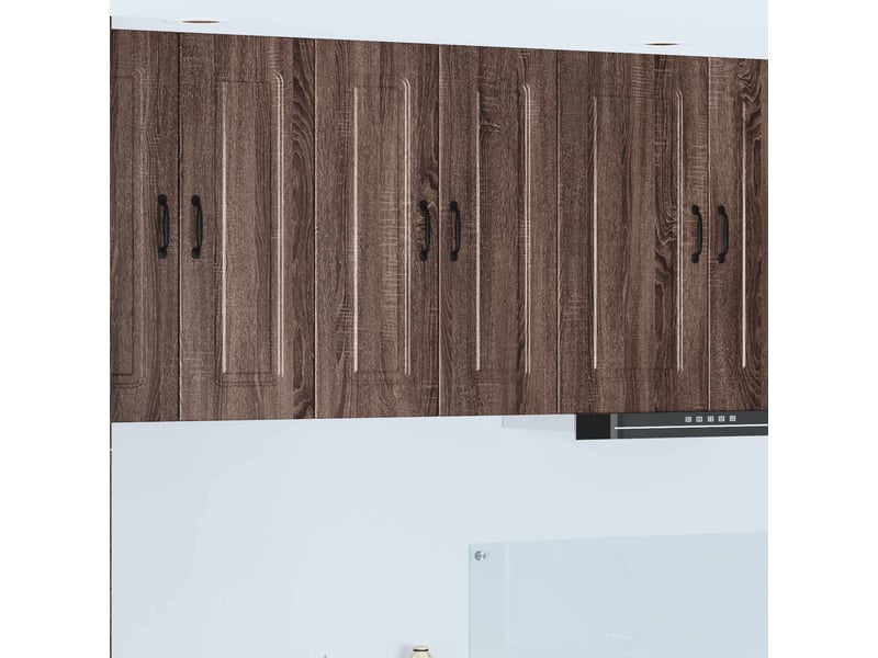  Meuble mural de cuisine | armoire de cuisine chêne brun 30x31x80cm  - Conforama B