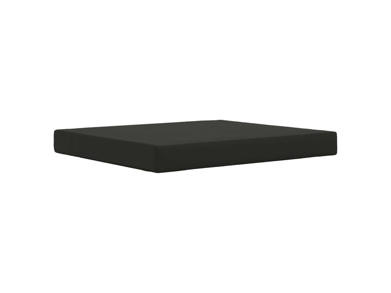Coussin de canapé d'extérieur, coussin de chaise polyester noir 80 x 68,5 cm cf54130 - Conforama D