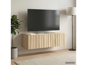 Meuble tv coloris marron 98 cm <strong></strong>  <strong></strong>