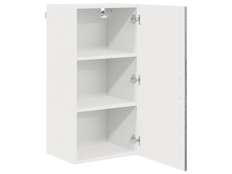 Meuble mural de cuisine | armoire de cuisine gris sonoma 40x31x80cm shl8376 - Conforama E