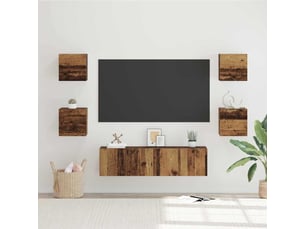 Meuble tv coloris marron 60 cm <strong></strong>  <strong></strong>
