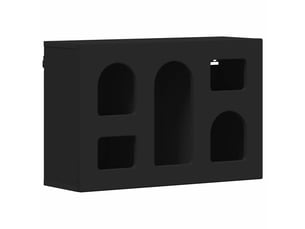 Armoire     <strong></strong> <strong></strong> coloris noir largeur 60 cm
