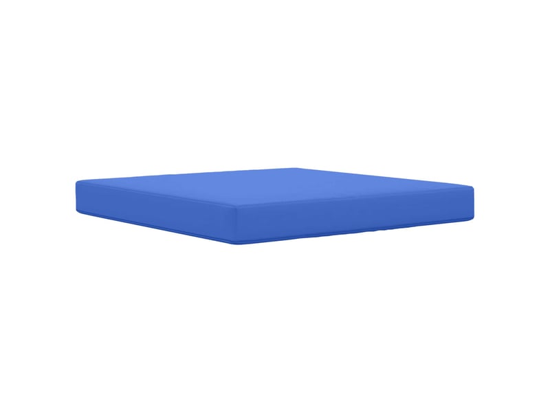  Coussin de canapé d'extérieur, coussin de chaise polyester bleu royal 80 x 80 cm cf54039  - Conforama D