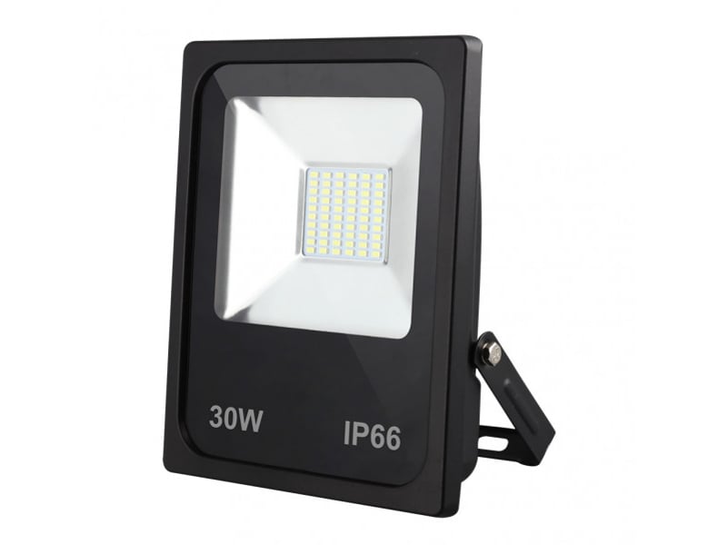  Fabrilamp dacita projecteur led extérieur 30 w, 2 700 lm, 6500 k, ip66, noir 147380309 - Conforama A