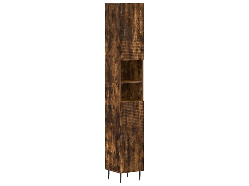  Colonne de salle de bain avec étagère ouverte haarlem shl5991  - Conforama A