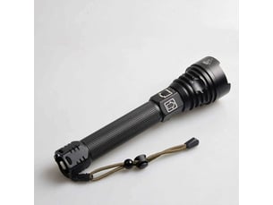 Lampe torche led,10000 lumens lampe de poche xhp90 ultra puissante ajustable zoomable étanche torche,lampe torche rechargeable usb,contient 218650 bat