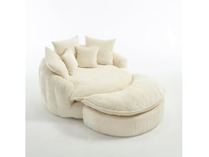 Fauteuil fixe MODENVIE Polyester beige