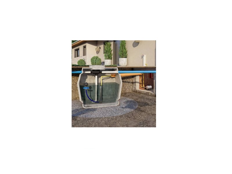 Sfa - pompe immergée 1000w 5000lh noirinox  saniwell4-50ipc - SANIWELL4-50IPC - Conforama B