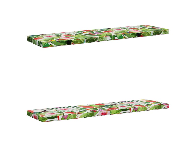 Lot de 2 coussins de banc, coussins d'assise vught 100 % polyester cf57723  - Conforama A