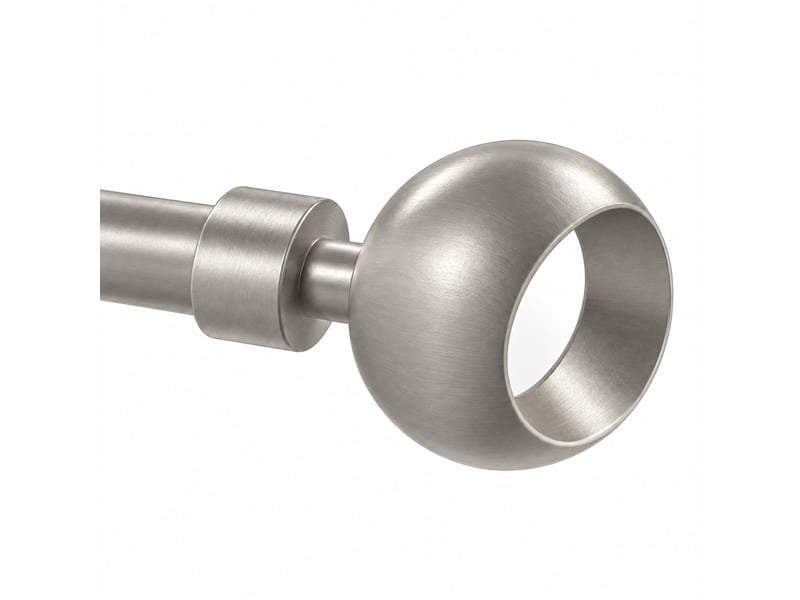  Kit tringle extensible  embout rond ajouré d1613 mm 120-210 cm  - Conforama B