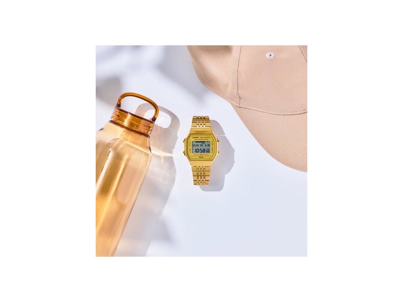  Montre connectée casio vintage abl-100weg-9aef dorée bluetooth bracelet métal CAS1730999447171 - Conforama C