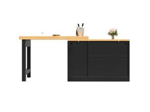 Bar coloris noir <strong>FLORAGRACE</strong> <strong></strong> - 180 cm
