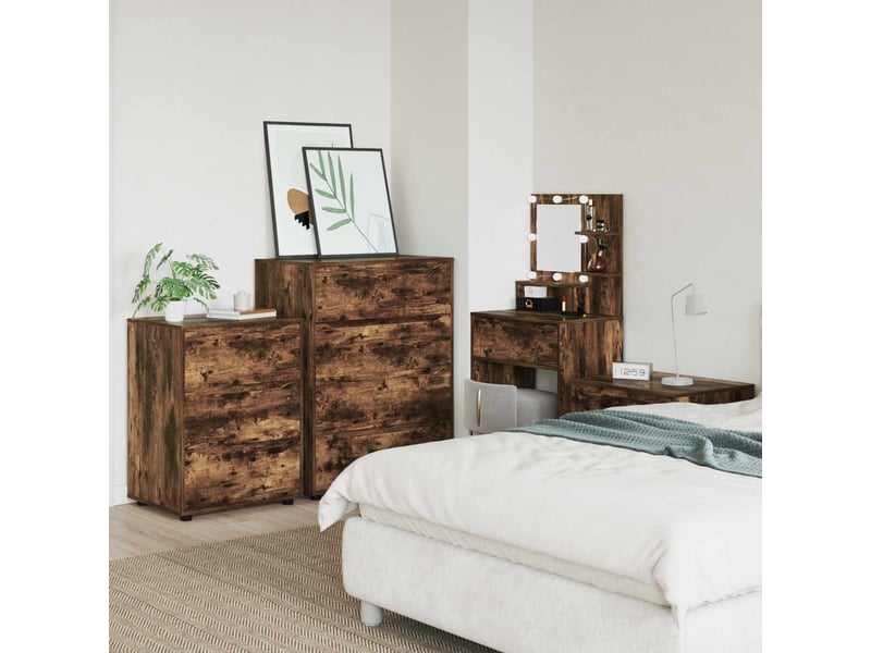  Armoire de rangement, commode de rangement 60 x 48 x 81 cm bois d'ingénierie shl5936  - Conforama D