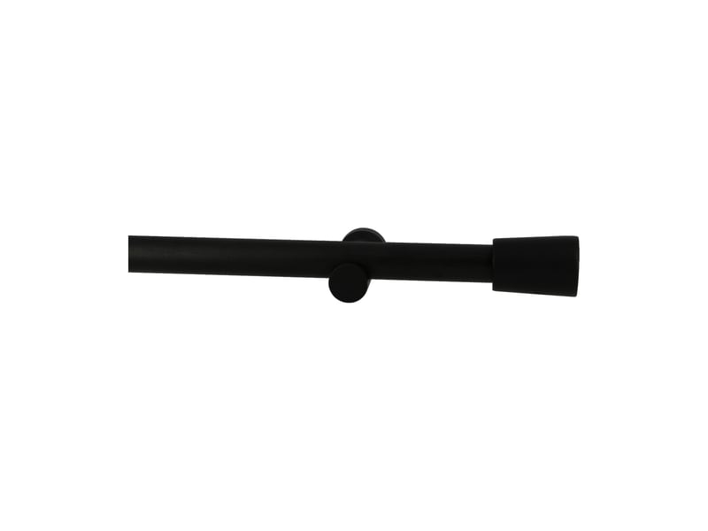  Kit tringle à rideaux en bois avec embout conique d28mm 200 cm  - Conforama A