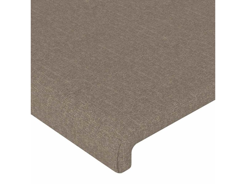  Tête de lit à led, décoration murale taupe 160x5x7888 cm tissu shl8181  - Conforama E