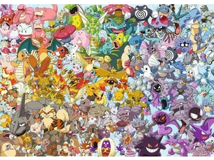 Puzzle 1000 p - pokemon poster
