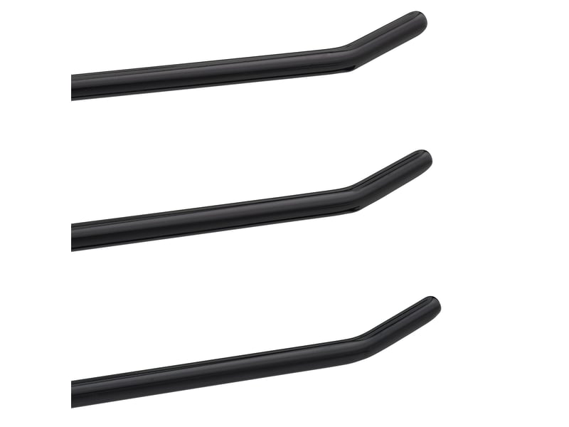  Lot de 5 cintres multifonctions gain de place 38 x 25 x 1 cm en métal noir 13_0009143  - Conforama D