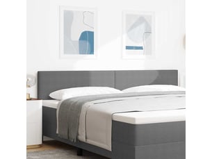 Tete de lit A poser largeur 200 cm <strong></strong> <strong></strong> argenté