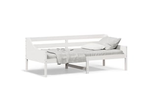 Lit simple 80x200 cm    coloris blanc