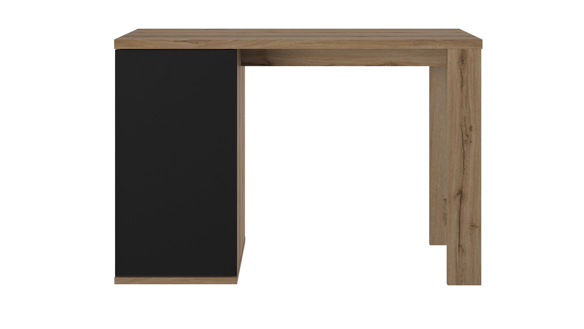 Bar 1 porte OTELLO coloris noir bicolore 91 Conforama