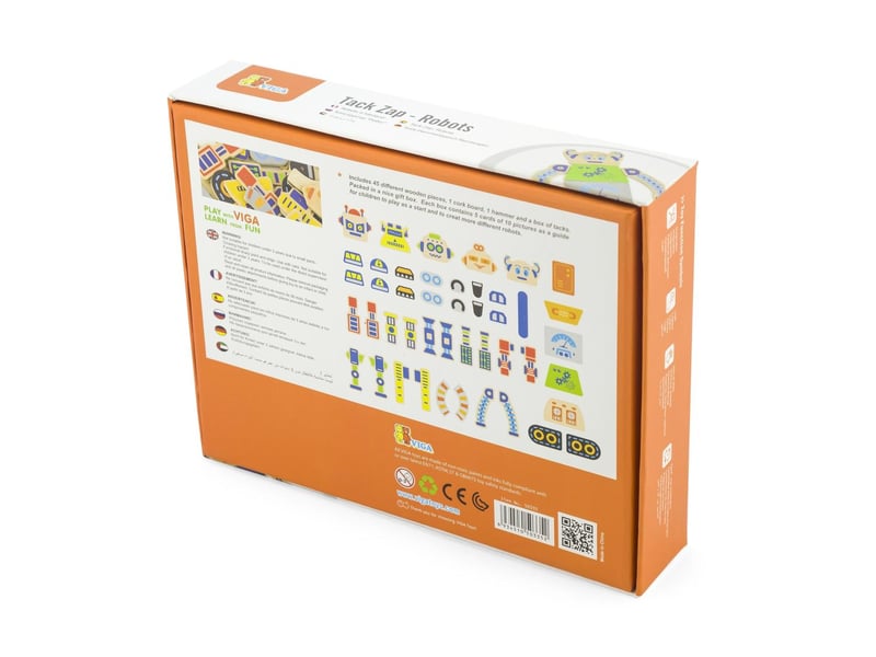  Jeu de clous viga 50335 - tableau en liège, robots 6934510503352 - Conforama D