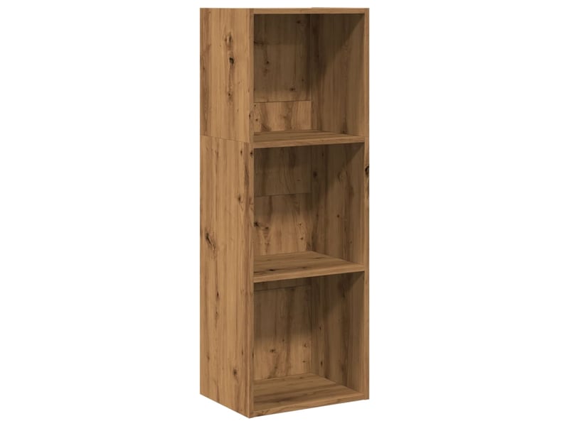  Bibliothèque, étagère de rangement chêne artisanal 40x30x114 cm bois d'ingénierie  - Conforama A