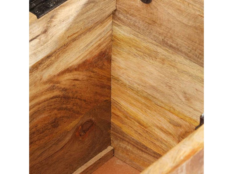  Banc d'entrée, banc interieur 103x33x72 cm bois de manguier solide  - Conforama E