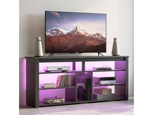 Meuble tv coloris noir  SANS MARQUE  