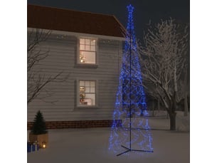 Arbre de noël cône 3000 led bleu 230x800 cm cf61721