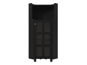 Bibliotheque coloris  noir 2 étagère(s) <strong>DESVIAE</strong> <strong></strong> - 45 cm x 124 cm
