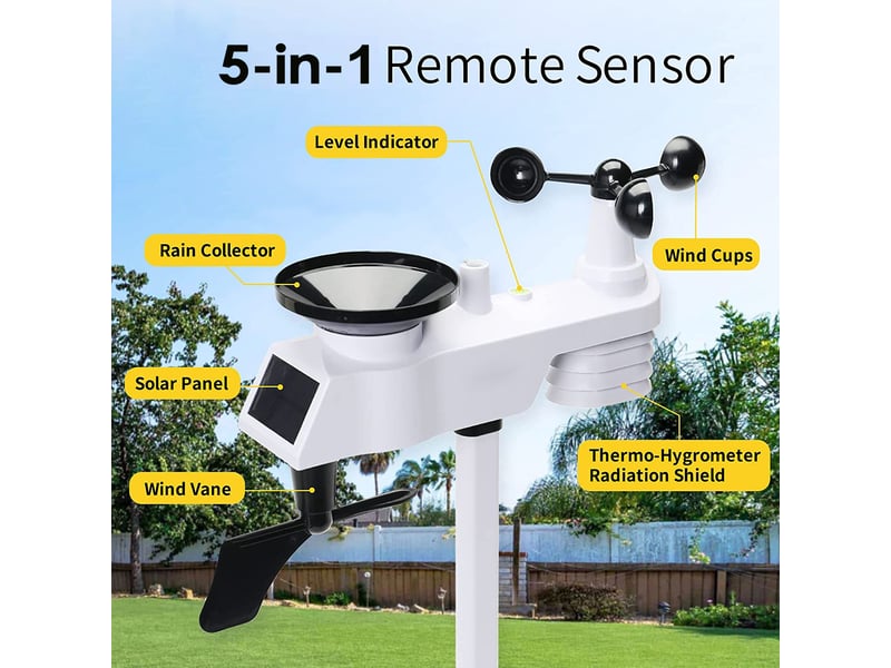 Station météo wi-fi domestique - Conforama B