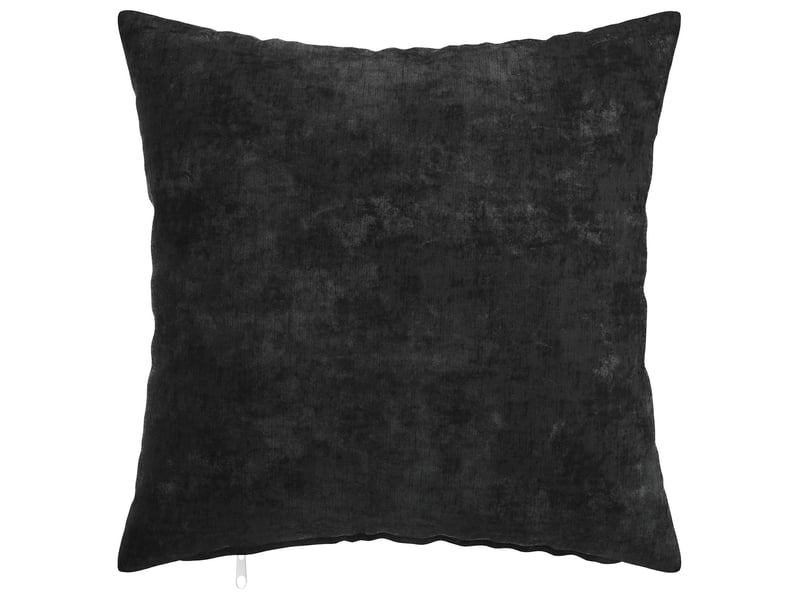 Lot de 6 housses de coussin heerlen anthracite 35 x 35 cm cf49575 - Conforama C