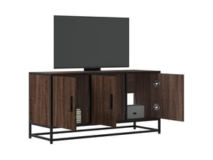 Meuble tv coloris marron 100 cm   