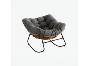 Fauteuil fixe  <strong>ROLIPO</strong> Tissu gris